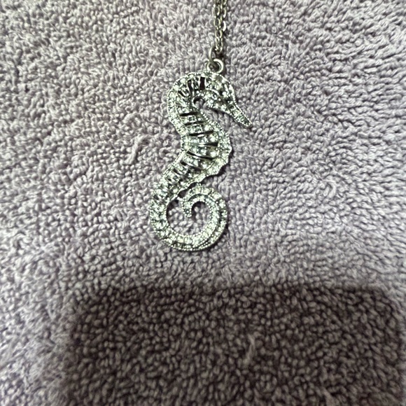 Seahorse silver necklace - BOGO 50% Off! - Picture 2 of 5